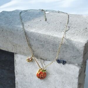 Jack o lantern Necklace